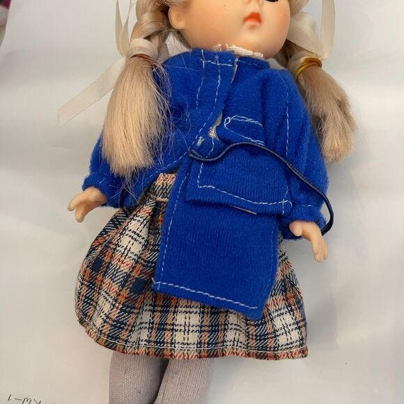 Ginny vogue Posable doll 8" Back to School #70001 Plaid Skirt Lot #5 - Picture 4 of 10